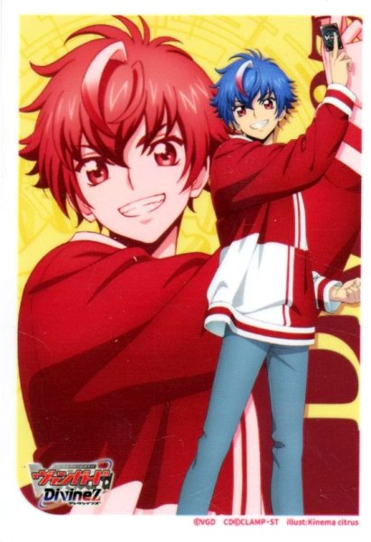 画像1: 【スリーブ】カードファイト!! ヴァンガード スリーブ 明導アキナ クイックスタートデッキ購入キャンペーン配布品【5枚入り】 (1)