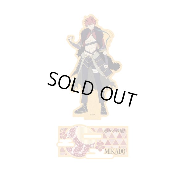画像1: [新品]超かぐや姫！ 木製スタンド 帝アキラ/VR【カードラボ・ゲーマーズ専売】 [2606/13] (1)