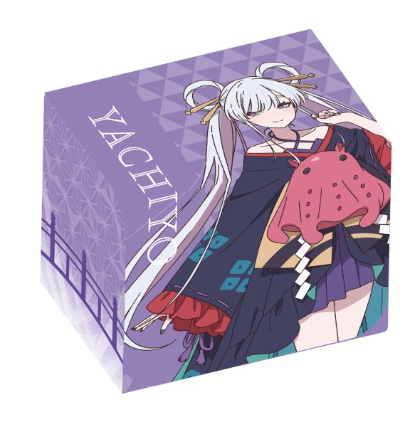 画像1: 【予約】超かぐや姫！ 合皮デッキケース 月見ヤチヨ【カードラボ・ゲーマーズ専売】 [26年10月下旬] (1)
