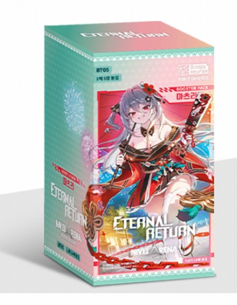 画像1: 【予約】[新品ボックス]NIVEL ARENA エターナルリターン 統合版ブースターパック BT05 まつり【日本語版・正規輸入商品】(1BOX=24パック)(特典プロモーションパックあり) [2608/28] (1)