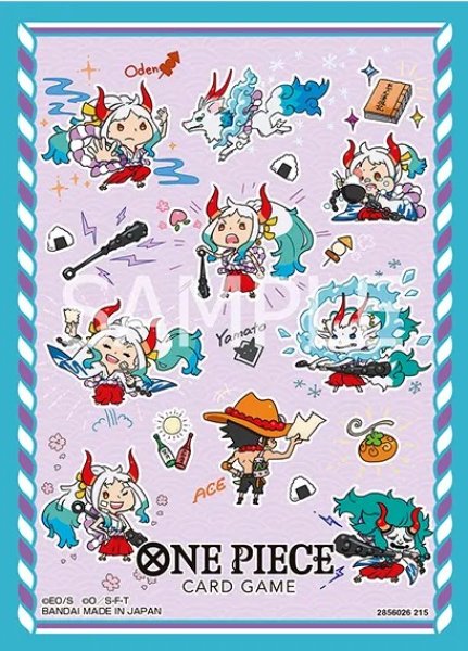 画像1: 【スリーブ】ONE PIECEカードゲーム オフィシャルカードスリーブ15 ヤマト [2605/30] (1)