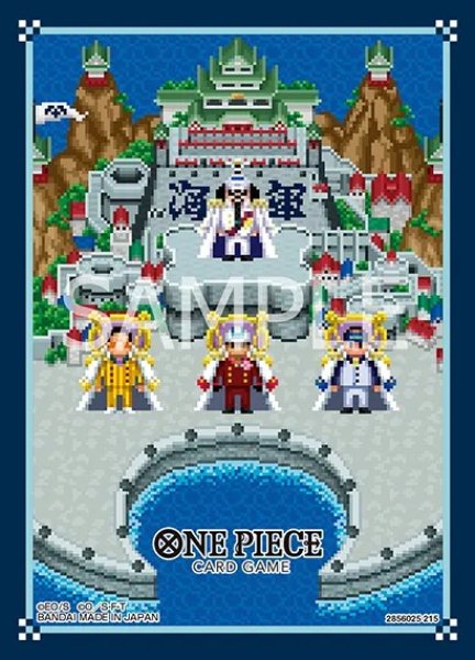 画像1: 【スリーブ】ONE PIECEカードゲーム オフィシャルカードスリーブ15 三大将 [2605/30] (1)