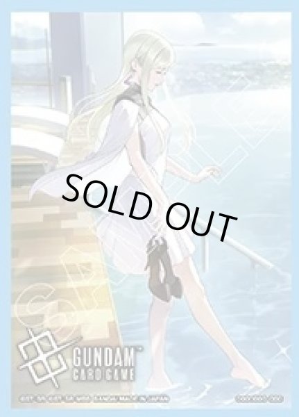 画像1: 【スリーブ】ガンダムカードゲーム オフィシャルカードスリーブ 02：B 幸運の女神 [2607/25] (1)