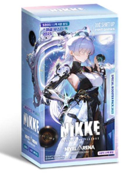 画像1: 【予約】[新品ボックス]NIVEL ARENA 勝利の女神:NIKKE スペシャルブースターパック SB01 スペシャルブースターパック 2025【日本語版・正規輸入商品】(1BOX=15パック)(特典プロモーションパックあり) [2610/23] (1)