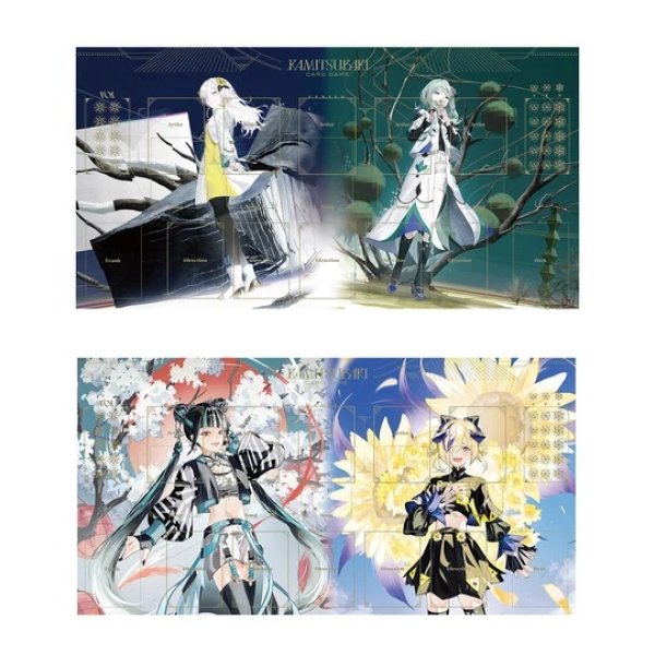 画像4: 【予約】[新品]KAMITSUBAKI CARD GAME[神椿TCG] スターターデッキ デラックスセット 春猿火・夕凪機＆ヰ世界情緒・氷夏至 [2612/04] (4)