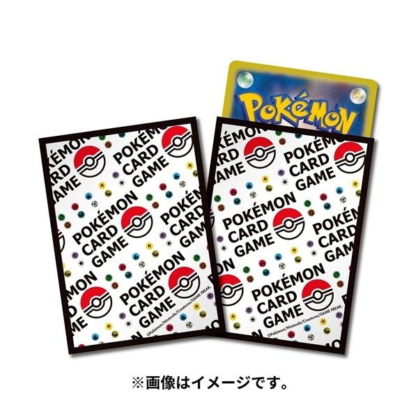 画像1: 【ポケカサプライ】[スリーブ]デッキシールド『BALL&ENERGY』【64枚入り】 (1)