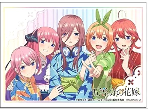 画像1: 《外装キズ/特価品》【スリーブ】ブシロードスリーブコレクション ハイグレード Vol.2615 『五等分の花嫁』浴衣ver. (1)