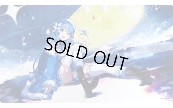 画像1: 【プレイマット】雪花ラミィ ラバーマット 「バーチャルYouTuber ホロライブ 雪花ラミィ 活動5周年記念」 (1)