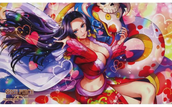 画像1: 【プレイマット】[単品] ボア・ハンコック プレイマット 「ONE PIECEカードゲーム China 2nd Anniversary set プレミアムバンダイ限定」 (1)