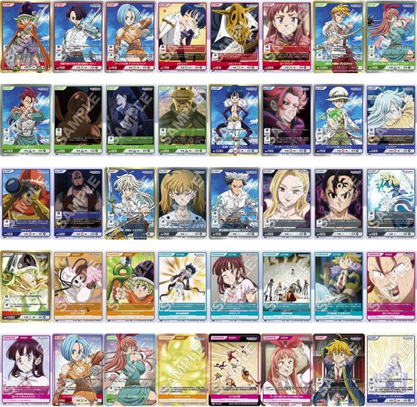 画像3: ※10月17日まで受付※【予約】[新品ボックス]DIVINE CROSS ディヴァインクロス ブースターパック 『七つの大罪 黙示録の四騎士 vol.2』(1BOX=20パック) [2611/25] (3)