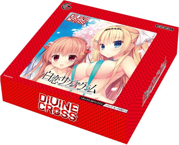 画像1: ※10月17日まで受付※【予約】[新品ボックス]DIVINE CROSS ディヴァインクロス ブースターパック 『白恋サクラ＊グラム』(1BOX=20パック) [2611/25] (1)