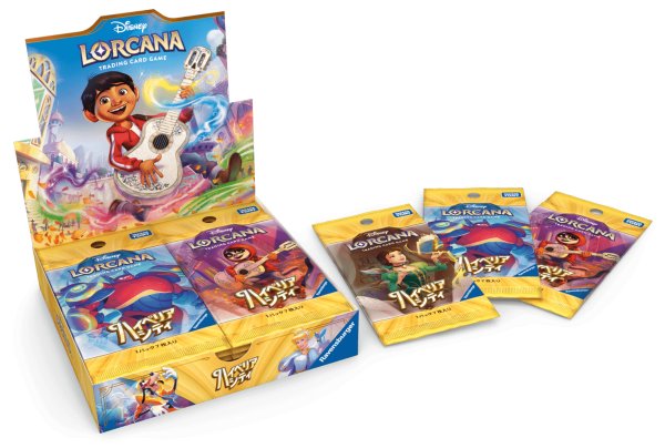 画像1: [新品ボックス]ディズニー・ロルカナ・TCG 日本語版 ブースターパック ハイペリアシティ(1BOX=16パック) [2610/16] (1)