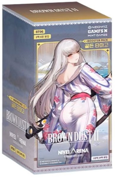 画像1: 【予約】[新品ボックス]NIVEL ARENA ブラウンダスト2 ブースターパック BT06 ゴールデンタマゴ【日本語版・正規輸入商品】(1BOX=24パック)(特典プロモーションパックあり) [2612/18] (1)