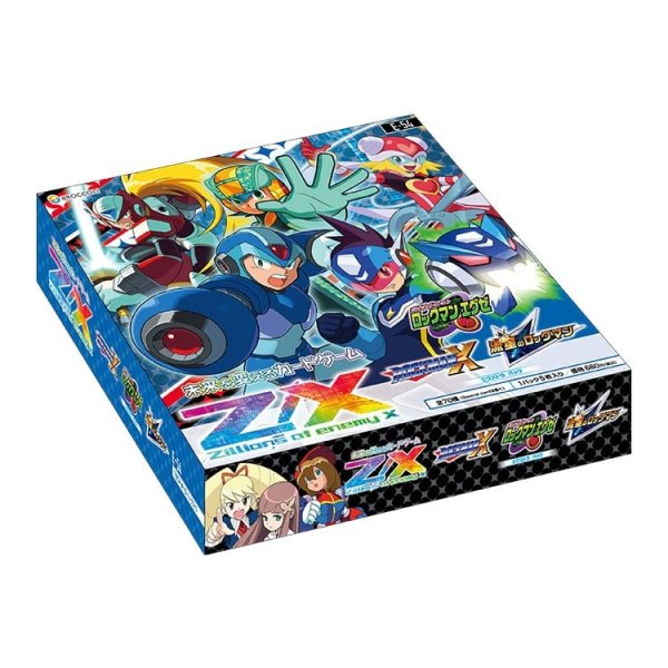 画像2: ※11月14日まで受付※【予約】[新品ボックス]ゼクス Z/X - Zillions of enemy X - EXパック「ロックマンX ロックマンエグゼ 流星のロックマン」[E54](1BOX=10パック) [2701/21] (2)