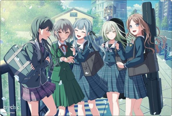 画像1: 【プレイマット】ブシロードラバーマットV2・1855 BanG Dream！『CRYCHIC』 [2602/06] (1)