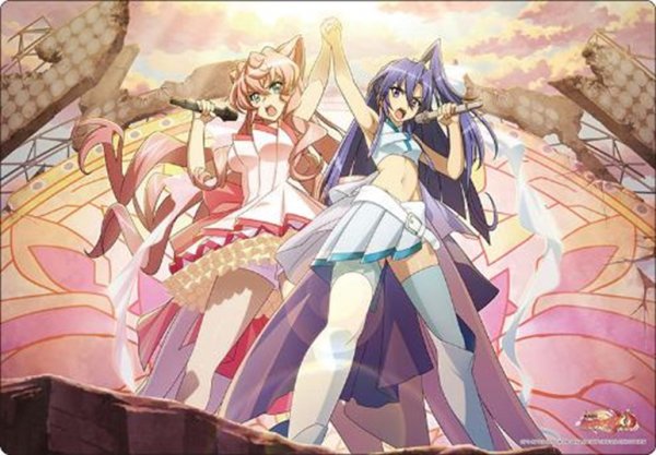 画像1: 【プレイマット】ブシロードラバーマットV2・1875 戦姫絶唱シンフォギアXD UNLIMITED『翼&マリア』 [12/12] (1)