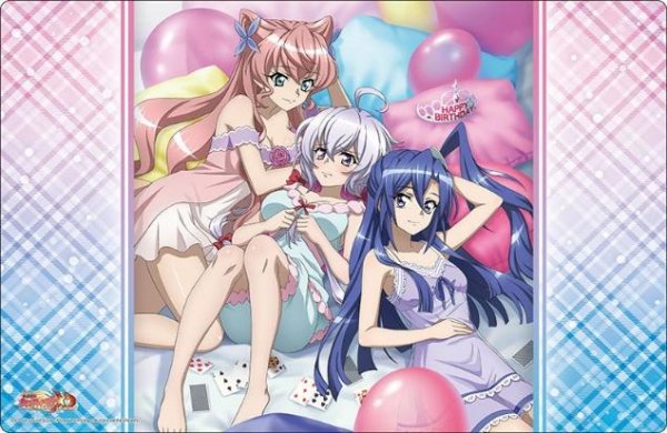 画像1: 【プレイマット】ブシロードラバーマットV2・1886 戦姫絶唱シンフォギアXD UNLIMITED『翼&クリス&マリア』 [2601/16] (1)