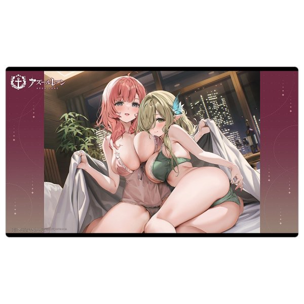 画像1: 【プレイマット】ラバーマット アズールレーン カザン&デ・ゼーヴェン・プロヴィンシェン [26年3月上旬] (1)