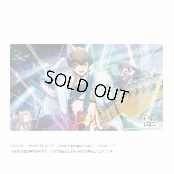 画像1: 【プレイマット】ラバーデスクマットコレクション コードギアス 反逆のルルーシュ ロストストーリーズ スザク ヒロイック・ギター  [2605/15] (1)