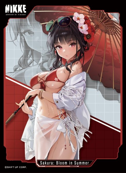 画像1: 【スリーブ】きゃらスリーブコレクションMT2306 勝利の女神:NIKKE サクラ：ブルーム・イン・サマー [2604/10] (1)