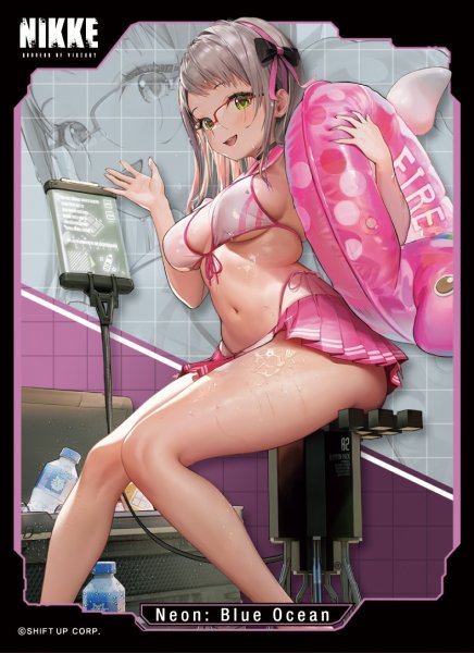 画像1: 【スリーブ】きゃらスリーブコレクションMT2309 勝利の女神:NIKKE ネオン：ブルーオーシャン [2604/10] (1)