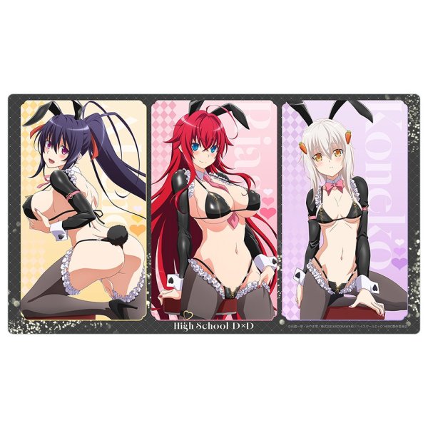 画像1: 【プレイマット】ラバーマット ハイスクールD×D HERO 逆バニー (黒) [26年5月中旬] (1)