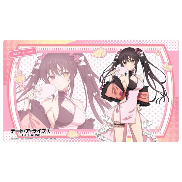 画像1: 【プレイマット】ラバーマット デート・ア・ライブV 描き下ろし 時崎狂三／パステルチャイナ [26年5月下旬] (1)