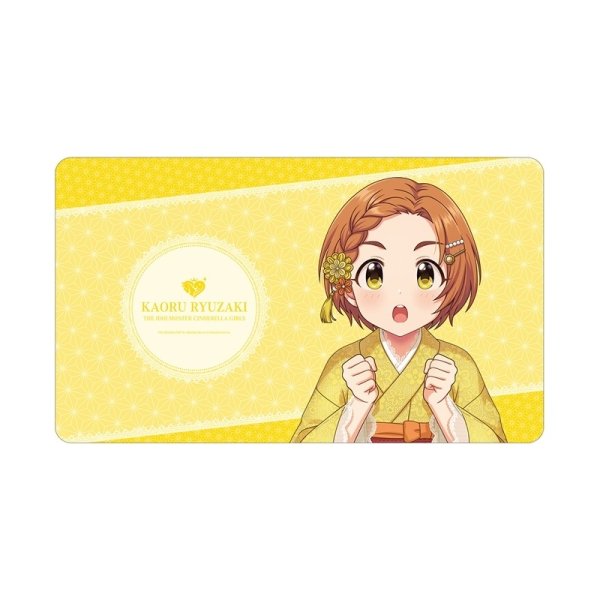 画像1: ※4月25日まで受付※【予約】マルチデスクマット アイドルマスター シンデレラガールズ 描き下ろし 龍崎薫 レース着物ver. [26年7月中旬] (1)