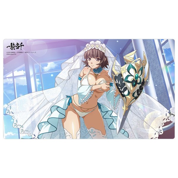 画像1: ※6月6日まで受付※【予約】ラバーマット 一騎当千 張飛益徳／ピュアブライド [26年8月下旬] (1)