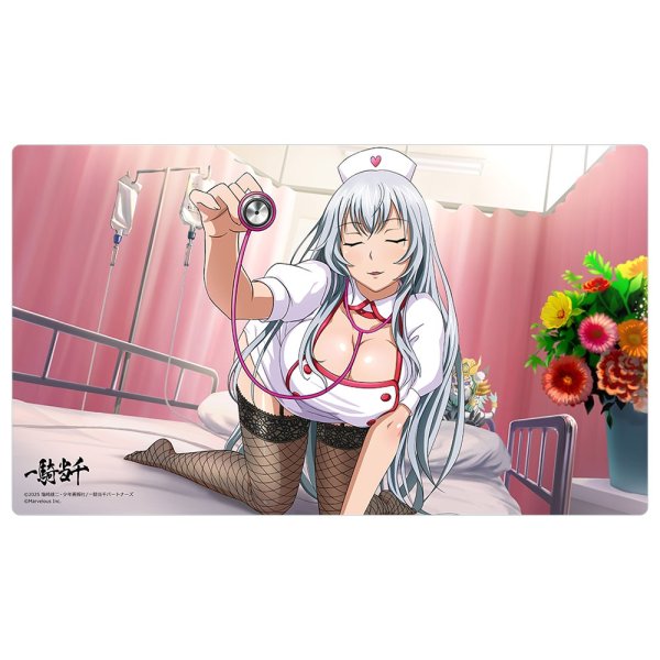 画像1: ※6月6日まで受付※【予約】ラバーマット 一騎当千 趙雲子龍／白衣の剣士 [26年8月下旬] (1)