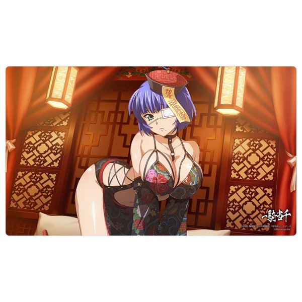 画像1: ※6月6日まで受付※【予約】ラバーマット 一騎当千 呂蒙子明／妖姿媚態 [26年8月下旬] (1)