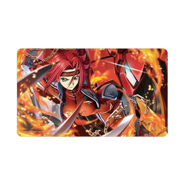 画像1: 【予約】マルチデスクマット コードギアス 反逆のルルーシュ ロストストーリーズ 【紅蓮舞う】カレン [26年8月下旬] (1)