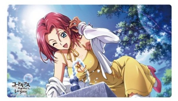 画像1: 【予約】ラバーデスクマットコレクション コードギアス 反逆のルルーシュ ロストストーリーズ カレン [2608/29] (1)
