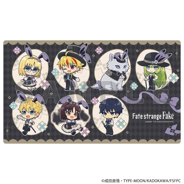 画像1: ※6月27日まで受付※【予約】ラバーマット Fate/strange Fake ミニキャラ [26年9月上旬] (1)