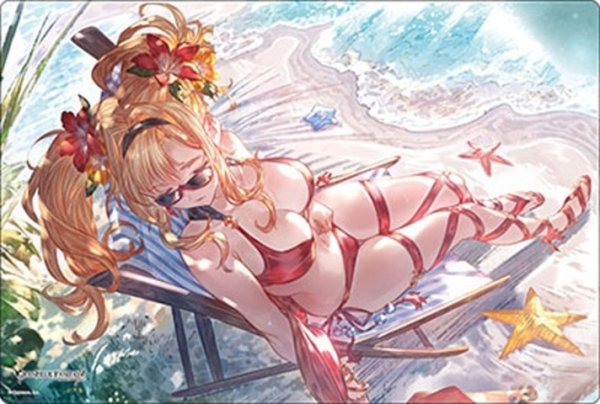 画像1: 【予約】ブシロードラバーマットV2・2132 グランブルーファンタジー『ゼタ』水着バージョン [2608/21] (1)