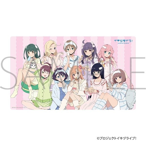画像1: 【プレイマット】デスクマット 「イキヅライブ！ LOVELIVE! BLUEBIRD（アニメ版）」 [2609/12] (1)