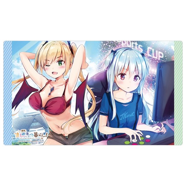 画像1: ※8月1日まで受付※【予約】ラバーマット 一畳間まんきつ暮らし！  鈴木万里花、中埜音緒  [26年10月中旬] (1)