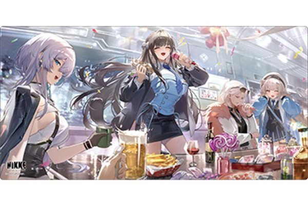 画像1: ※7月11日まで受付※【予約】ブシロードラバーマットV2・2147 勝利の女神：NIKKE「TERMINUS TICKET」 [2609/25] (1)