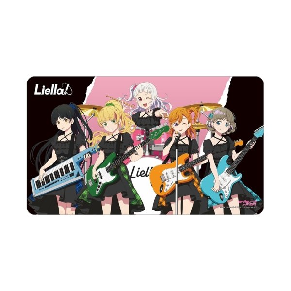 画像1: 【予約】マルチデスクマット ラブライブ！スーパースター!!　描き下ろし 1期生 バンドver. [26年10月中旬] (1)