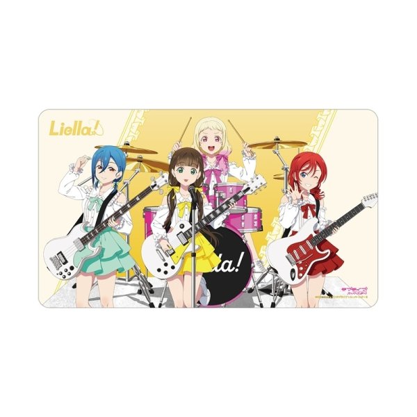 画像1: 【予約】マルチデスクマット ラブライブ！スーパースター!!　描き下ろし 2期生 バンドver. [26年10月中旬] (1)
