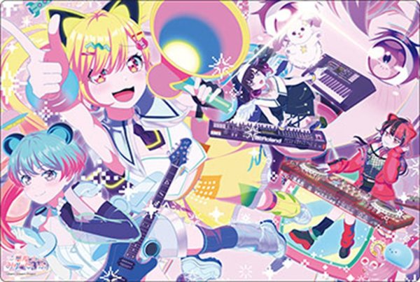 画像1: 【プレイマット】ブシロードラバーマットV2・2149 TVアニメ「バンドリ！ ゆめ∞みた」 [2609/25] (1)