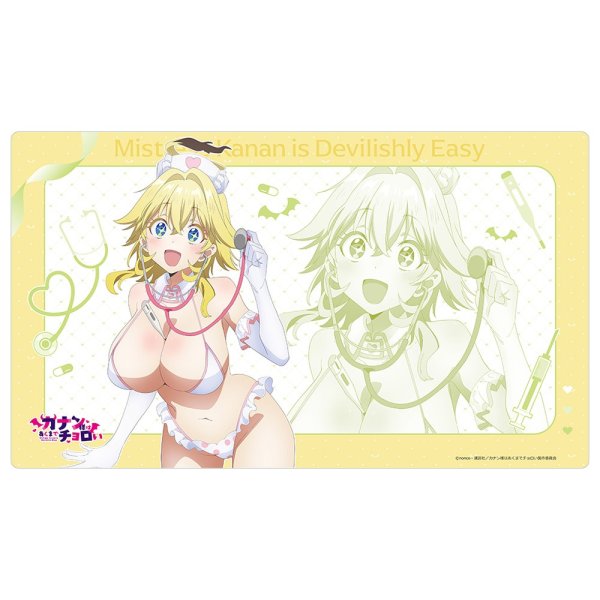 画像1: ※10月17日まで受付※【予約】ラバーマット カナン様はあくまでチョロい 描き下ろし ジャンヌ／ナース水着 [26年12月中旬] (1)