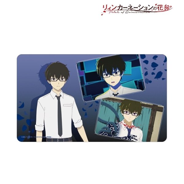 画像1: ※9月19日まで受付※【予約】マルチデスクマット TVアニメ『リィンカーネーションの花弁』 扇寺東耶 場面写 [26年12月中旬] (1)