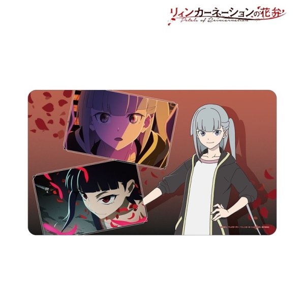 画像1: ※9月19日まで受付※【予約】マルチデスクマット TVアニメ『リィンカーネーションの花弁』 灰都・ルオ・ブフェット 場面写 [26年12月中旬] (1)