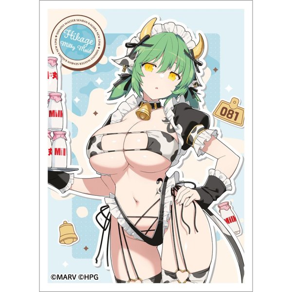 画像1: ※10月10日まで受付※【予約】スリーブ [シノビマスター 閃乱カグラ NEW LINK] 描き下ろし 日影／ミルキーメイド [26年12月中旬] (1)