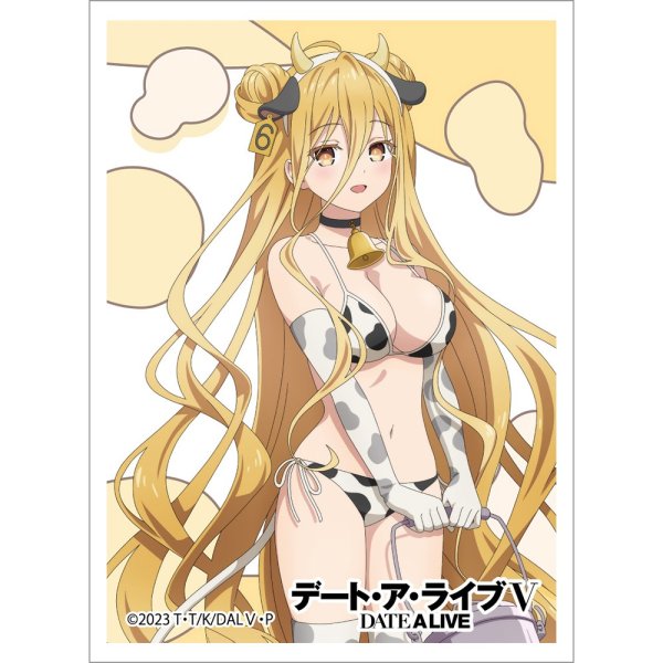 画像1: ※10月10日まで受付※【予約】スリーブ [デート・ア・ライブV] 描き下ろし 星宮六喰／牛柄水着 [26年12月中旬] (1)