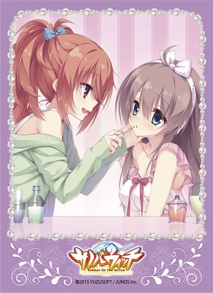 画像1: ※10月3日まで受付※【予約】ブロッコリーキャラクタースリーブ サノバウィッチ「因幡 めぐる＆椎葉 紬」 [2701/16] (1)