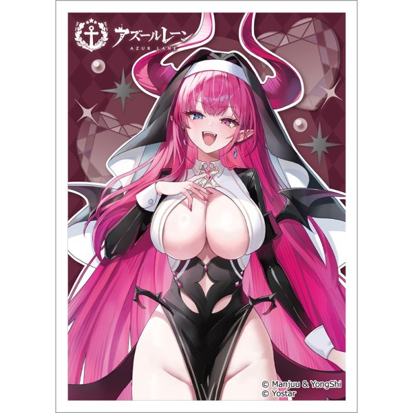 画像1: ※10月24日まで受付※【予約】スリーブ アズールレーン 描き下ろし メークレンブルク／サキュバスシスター [27年1月下旬] (1)