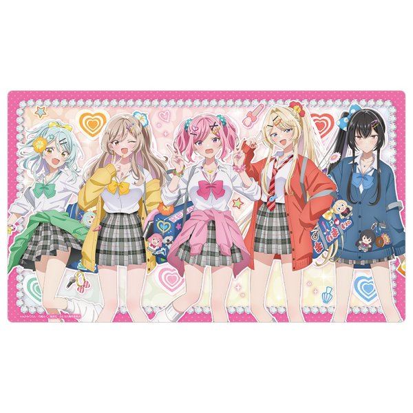 画像1: ※10月24日まで受付※【予約】ラバーマット わたしが恋人になれるわけないじゃん、ムリムリ! (※ムリじゃなかった!?) 描き下ろし 平成ギャルver. [27年1月下旬] (1)