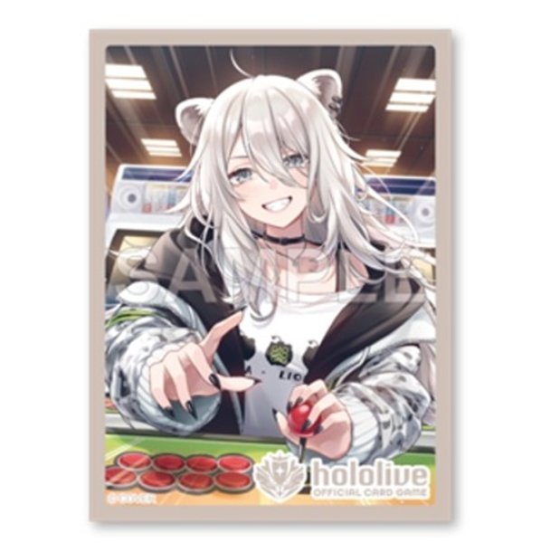 画像1: ※10月10日まで受付※【予約】ホロライブ hololive OFFICIAL CARD GAME オフィシャルホロカスリーブ Vol.58 『獅白ぼたん』 [2612/18] (1)